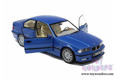 Solido - BMW E30 Coupe M3 (1990, 1/18 scale diecast model car, Blue) S1803901