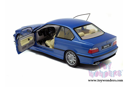 Solido - BMW E30 Coupe M3 (1990, 1/18 scale diecast model car, Blue) S1803901