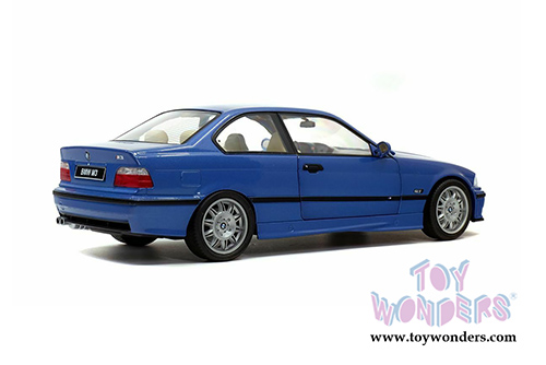 Solido - BMW E30 Coupe M3 (1990, 1/18 scale diecast model car, Blue) S1803901