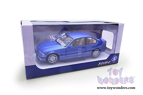 Solido - BMW E30 Coupe M3 (1990, 1/18 scale diecast model car, Blue) S1803901