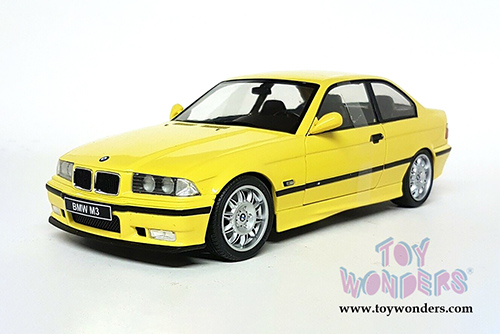 Solido - BMW E30 Coupe M3 (1990, 1/18 scale diecast model car, Yellow) S1803902