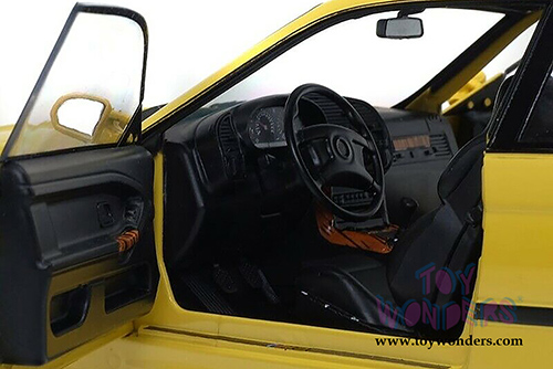 Solido - BMW E30 Coupe M3 (1990, 1/18 scale diecast model car, Yellow) S1803902
