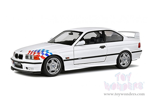 Solido - BMW E36 Coupe M3 Lightweight (1995, 1/18 scale diecast model car, White) S1803903