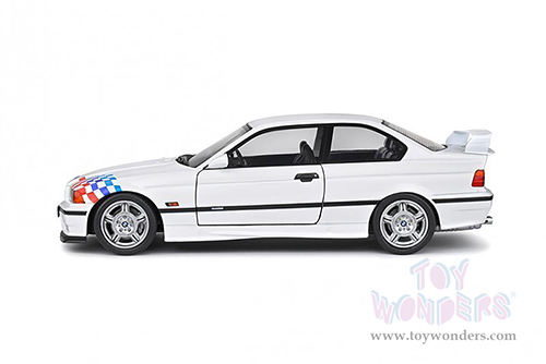 Solido - BMW E36 Coupe M3 Lightweight (1995, 1/18 scale diecast model car, White) S1803903