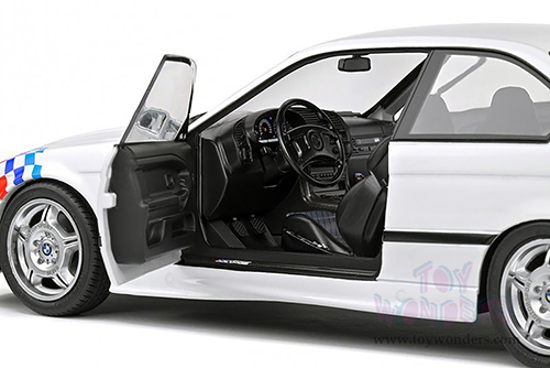 Solido - BMW E36 Coupe M3 Lightweight (1995, 1/18 scale diecast model car, White) S1803903