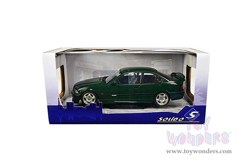 Solido - BMW M3 E36 Coupe GT (1995, 1/18 scale diecast model car, British Racing Green) S1803907