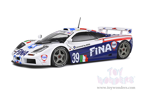 Solido Competition - McLaren F1 GTR Short Tail #39 Le Mans 24 Hour Piquet/Cecotto/Sullivan (1996, 1/18 scale diecast model car, Blue/White) S1804103