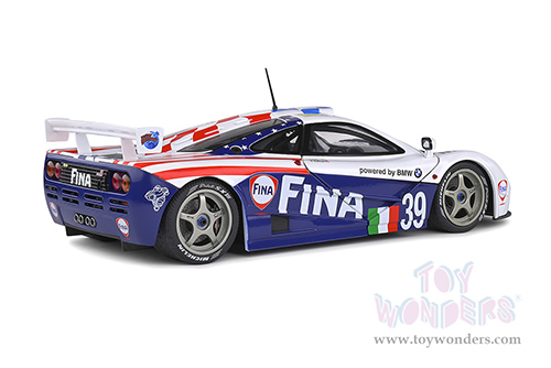Solido Competition - McLaren F1 GTR Short Tail #39 Le Mans 24 Hour Piquet/Cecotto/Sullivan (1996, 1/18 scale diecast model car, Blue/White) S1804103