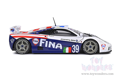 Solido Competition - McLaren F1 GTR Short Tail #39 Le Mans 24 Hour Piquet/Cecotto/Sullivan (1996, 1/18 scale diecast model car, Blue/White) S1804103