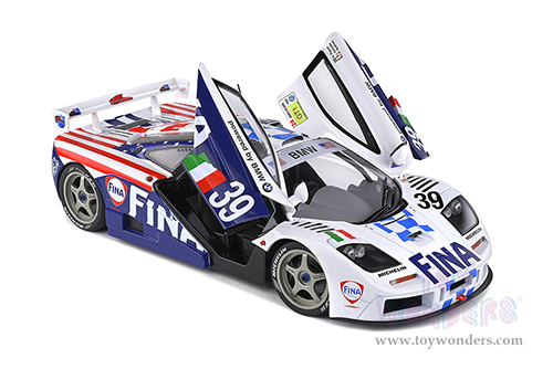 Solido Competition - McLaren F1 GTR Short Tail #39 Le Mans 24 Hour Piquet/Cecotto/Sullivan (1996, 1/18 scale diecast model car, Blue/White) S1804103