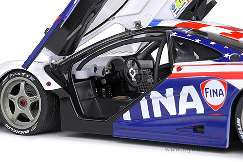 Solido Competition - McLaren F1 GTR Short Tail #39 Le Mans 24 Hour Piquet/Cecotto/Sullivan (1996, 1/18 scale diecast model car, Blue/White) S1804103