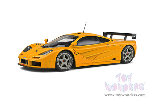 Solido - McLaren F1 GTR Short Tail Hardtop (1996, 1/18 scale diecast model car, Orange Papaya) S1804104