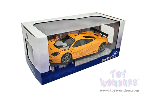 Solido - McLaren F1 GTR Short Tail Hardtop (1996, 1/18 scale diecast model car, Orange Papaya) S1804104