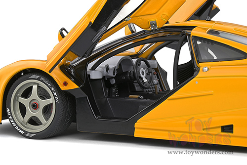 Solido - McLaren F1 GTR Short Tail Hardtop (1996, 1/18 scale diecast model car, Orange Papaya) S1804104