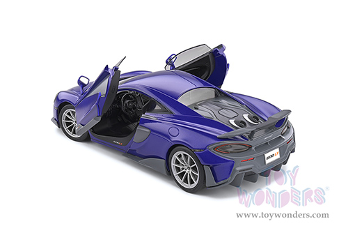 Solido - McLaren 600LT Coupe (2018, 1/18 scale diecast model car, Lantana Purple) S1804502