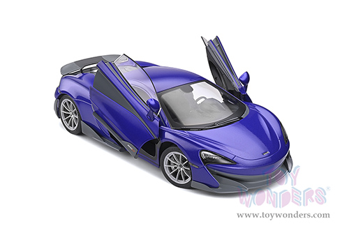 Solido - McLaren 600LT Coupe (2018, 1/18 scale diecast model car, Lantana Purple) S1804502