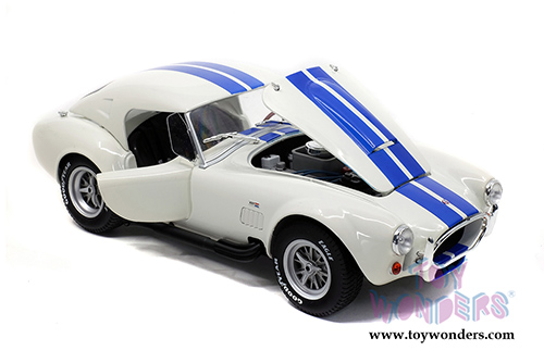 Solido - Shelby Cobra 427 S/C Convertible (1965, 1/18 scale diecast model car, Wimbledon White) S1804906