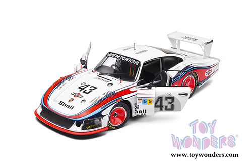 Solido - Porsche 935 Moby Dick 24H Le Mans 1978 #43 Schurti / Rolf / Stommelen (1/18 scale diecast model car, White) S1805401