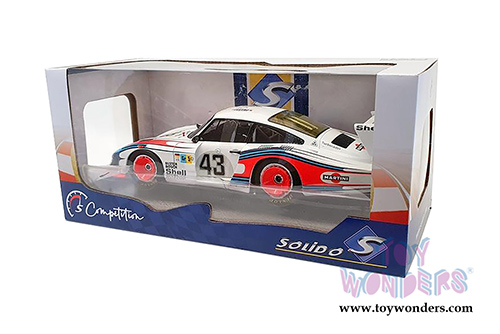 Solido - Porsche 935 Moby Dick 24H Le Mans 1978 #43 Schurti / Rolf / Stommelen (1/18 scale diecast model car, White) S1805401