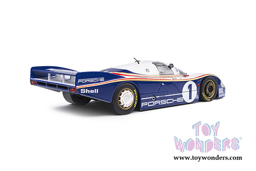 Solido - Porsche 956LH Winner 24H Le Mans 1982 ICKX / Bell #1 (1/18 scale diecast model car, White/Blue) S1805501