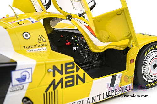 Solido Competition - Porsche 956LH #7 H. Pescarolo - K. Ludwig - S. Johansson "New-Man" Winner 24H of Le Mans (1984) (1/18 scale diecast model car, Yellow) S1805502