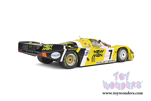 Solido Competition - Porsche 956LH #7 H. Pescarolo - K. Ludwig - S. Johansson "New-Man" Winner 24H of Le Mans (1984) (1/18 scale diecast model car, Yellow) S1805502