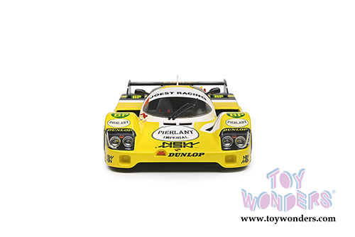 Solido Competition - Porsche 956LH #7 H. Pescarolo - K. Ludwig - S. Johansson "New-Man" Winner 24H of Le Mans (1984) (1/18 scale diecast model car, Yellow) S1805502