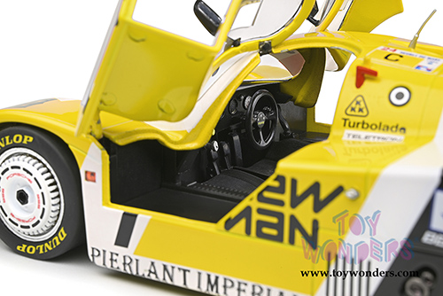 Solido Competition - Porsche 956LH #7 H. Pescarolo - K. Ludwig - S. Johansson "New-Man" Winner 24H of Le Mans (1984) (1/18 scale diecast model car, Yellow) S1805502