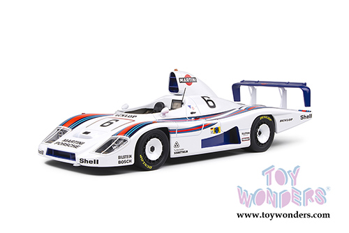 Solido - Porsche 936 24H Le Mans 1977 Wollek / Barth / ICKX #6 (1/18 scale diecast model car, White/Blue) S1805601