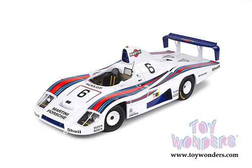 Solido - Porsche 936 24H Le Mans 1977 Wollek / Barth / ICKX #6 (1/18 scale diecast model car, White/Blue) S1805601