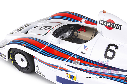 Solido - Porsche 936 24H Le Mans 1977 Wollek / Barth / ICKX #6 (1/18 scale diecast model car, White/Blue) S1805601