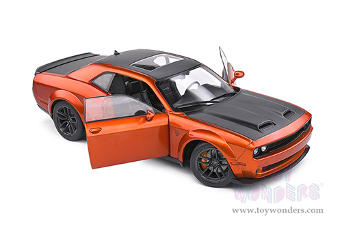 Solido - Dodge Challenger SRT Widebody (2020, 1/18 scale diecast model car, Orange) S1805703