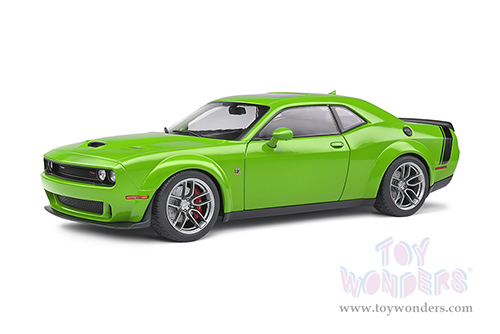 Solido - Dodge Challenger R/T Scat Pack Widebody (2020, 1/18 scale diecast model car, Green) S1805704