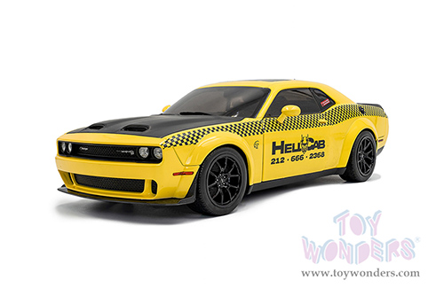 Solido - Dodge Challenger SRT Hellcat Redeye Widebody Taxi "NYC Hellcab" (2023, 1/18 scale diecast model car, Yellow) S1805716