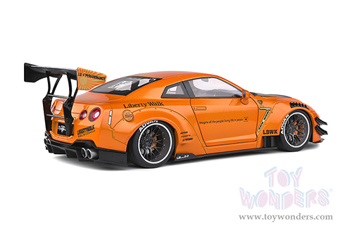 Solido - Nissan LB Works GT35 Type 2 (2020, 1/18 scale diecast model car, Orange) S1805803