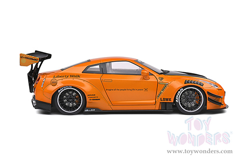 Solido - Nissan LB Works GT35 Type 2 (2020, 1/18 scale diecast model car, Orange) S1805803