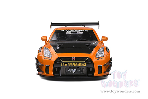 Solido - Nissan LB Works GT35 Type 2 (2020, 1/18 scale diecast model car, Orange) S1805803