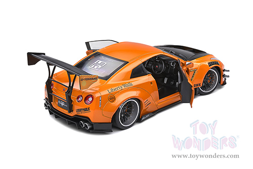 Solido - Nissan LB Works GT35 Type 2 (2020, 1/18 scale diecast model car, Orange) S1805803