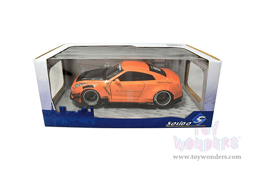 Solido - Nissan LB Works GT35 Type 2 (2020, 1/18 scale diecast model car, Orange) S1805803