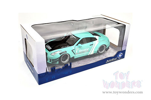 Solido - Nissan LB Works GT35 Type 2 (2020, 1/18 scale diecast model car, Mint Green) S1805804