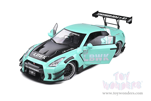 Solido - Nissan LB Works GT35 Type 2 (2020, 1/18 scale diecast model car, Mint Green) S1805804
