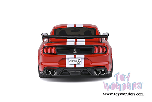 Solido - Ford Mustang GT500 Fast Track Hardtop (2020, 1/18 scale diecast model car, Racing Red) S1805903