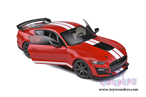 Solido - Ford Mustang GT500 Fast Track Hardtop (2020, 1/18 scale diecast model car, Racing Red) S1805903