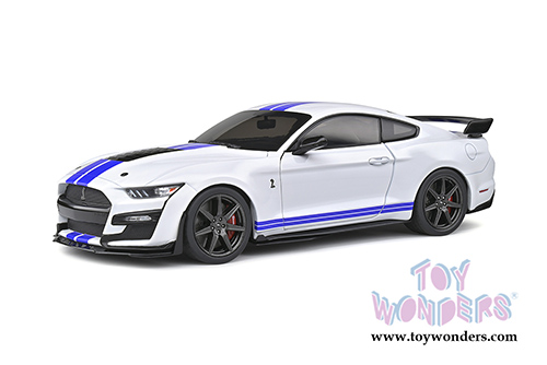 Solido - Ford Mustang GT500 Fast Track Hardtop (2020, 1/18 scale diecast model car, Oxford White) S1805904