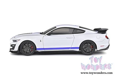 Solido - Ford Mustang GT500 Fast Track Hardtop (2020, 1/18 scale diecast model car, Oxford White) S1805904