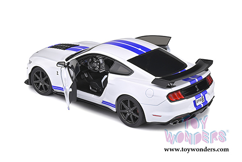 Solido - Ford Mustang GT500 Fast Track Hardtop (2020, 1/18 scale diecast model car, Oxford White) S1805904
