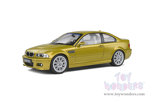 Solido - BMW E46 M3 Coupé (2000, 1/18 scale diecast model car, Phoenix Yellow) S1806501