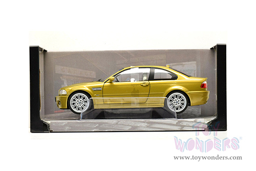Solido - BMW E46 M3 Coupé (2000, 1/18 scale diecast model car, Phoenix Yellow) S1806501