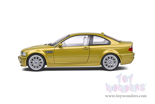 Solido - BMW E46 M3 Coupé (2000, 1/18 scale diecast model car, Phoenix Yellow) S1806501
