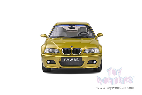Solido - BMW E46 M3 Coupé (2000, 1/18 scale diecast model car, Phoenix Yellow) S1806501
